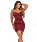 Women's Trendy Night Out Dress Sleek Spaghetti Strap Sleeveless Design Ultra‑Slim Bodycon Fit Elegant Sexy Evening Club Wear_ecoleips.com