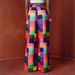 Aria Basics 2025 New Russian And European/American Bestseller High-Waisted Women's Casual Printed Multi-Element Elastic Waist_ecoleips.com