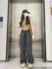 Aria Basics French Style Cargo For Women 2024 New Spring And Autumn Small Stature Wide-Leg Casual Loose Hiking Sports Pants_ecoleips.com