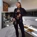 Independent Website Cross-border European And American Women's Fashion New Stand-up Collar Slim-fit Long-sleeve_ecoleips.com