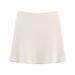Women's Button-Down Knit Cardigan & Skirt Set | Spring/Summer Fashion Outfit | Streetwear Matching Set (S-L, White)_ecoleips.com