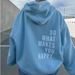 Women's Fleece Hoodie - Abstract Print & Kangaroo Pocket | Drawstring Hood & Color Block Design | Cozy Winter Pullover (S-3XL)_ecoleips.com