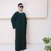 Verve Traditional Clothing Plus Size 2025 Ethnic Solid Color Two-Piece Abaya_ecoleips.com