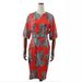 African Fashion Plus-size Women's Leopard Print Dress, Slim-fit Bodycon Stacked Sleeves, Mid-length Dress With Belt_ecoleips.com