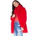 Luxury Faux Fur Coat For Women - Oversized Streetwear Jacket With Cozy Plush Lining, Long Sleeve, Mid-Length, Multiple Colors_ecoleips.com