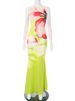 Mozision Print Sleeveless Sexy Maxi Dress Women Fashion Summer New Floral Print O Neck Bodycon Club Party Long Tank Dresses_ecoleips.com