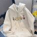 Men's American Style Printed Design Hoodie Fleece Lined Thickened Hooded Fashionable Autumn Winter 2025 Jacket_ecoleips.com