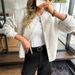 DiYun European And American Casual Vacation Buttoned Long-Sleeve Women's Coat 2025 Autumn/Winter_ecoleips.com
