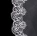 Elegant 1.5m White Single-Layer Lace Wedding Veil – Delicate Computer Lace Trim Bridal Veil For Photoshoots & Ceremonies_ecoleips.com