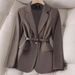 Cross-Border Exclusive Small For Women, Autumn And Winter Women's Formal Wear, Elegant High-End Blazer With Quality_ecoleips.com