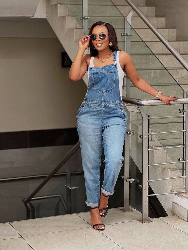 Women's High Waist Jumpsuit Loose Fashion Casual Straight Independent Store_ecoleips.com