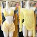 Women's Clothing Split Four Piece Bikini Long Sleeved Small Fresh Floral Hot Spring Pure Sexy Holiday Swimsuit_ecoleips.com