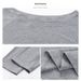 Women's Off-Shoulder Long Sleeve T-Shirt Loose Fit Sophisticated Style Early Spring Autumn Outer Layer Top_ecoleips.com