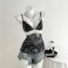 2026 Summer New French Style Sexy Y2K Lace V-Neck Slim Fit Camisole Women's Top Wholesale_ecoleips.com