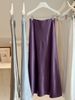 Elegant Flowing Skirt for Women Acetate Satin Fishtail Style Slimming Bodycon New Spring Trend_ecoleips.com