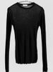 High Quality Plain T Shirt Women Elastic Basic T-shirts Female Casual Tops Long Sleeve Sexy Thin T-shirt See Through_ecoleips.com
