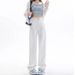 Coffee Colored High-Waisted Wide Leg Jeans for Women Slimming Casual Loose Straight Leg Trousers Trendy Versatile New Style_ecoleips.com