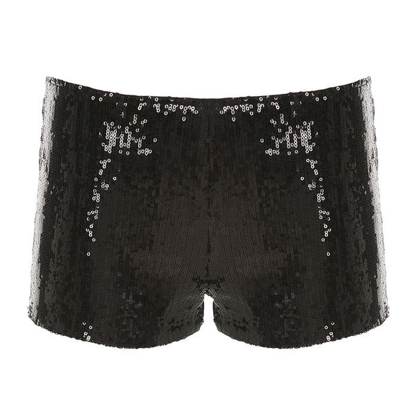 Retro Sequins Tube Top Bubble Skirt Set Women Sexy Glitter Ruffle Irregular Skirts Slim Shorts Sets Lady 2025 Chic Street Outfit_ecoleips.com