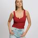 European And American Foreign Trade Hot-selling Women's Clothing Of The Season: Slim-fit U-neck Sleeveless Buttoned Tank_ecoleips.com