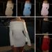 Best Selling Off Shoulder Large Lapel Sexy Hollowed Out Long Sleeved Vacation Short Dress Beach Sun Protection Dress_ecoleips.com