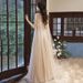 Women's Clothing Champagne Colored Evening Gown For Women Elegant Tassel Dress Style Spring Suitable For Art Exams Events And Banquets_ecoleips.com