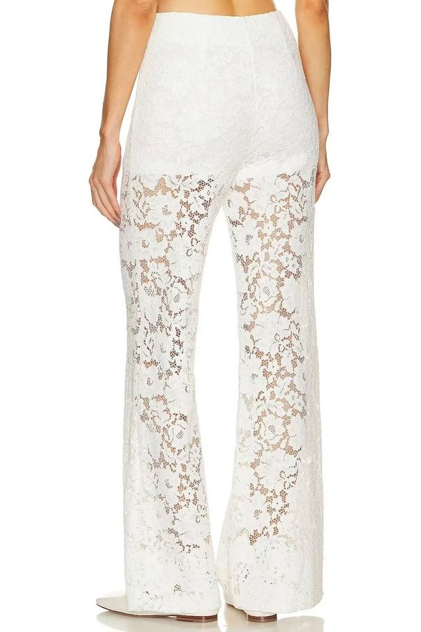 Aria Basics Spring Cross-Border Wholesale 2024 European And American Ins Style Sexy Hot Girl High-Waisted Patchwork Mesh_ecoleips.com