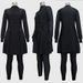 Women's Clothing Large Swing Swimsuit Dress Surfing Full Cover Trousers Swimming Conservative Three Piece Swimsuit_ecoleips.com
