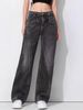 Women's Wide Leg Jeans Loose Straight Retro Washed Cotton Trousers Casual Fashion Office Lady Street Style Spring/Autumn_ecoleips.com