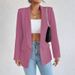 Women's Clothing New Small Suit Jacket High End Small Sized Elegant Commuting Set_ecoleips.com