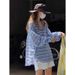 Spring Summer Long-sleeved Jacket For Women, Loose And Casual Style, Thin Sun-protective Cardigan Shirt Top_ecoleips.com
