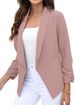 2025s Women's 2025 New Spring/summer Fashion Jacket, With Lapel, Mini Suit_ecoleips.com