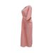 Women's Clothing Middle East Pink Dress Polka Dot Hot Stamping Waist Characteristic Lace Kaftan Dress_ecoleips.com