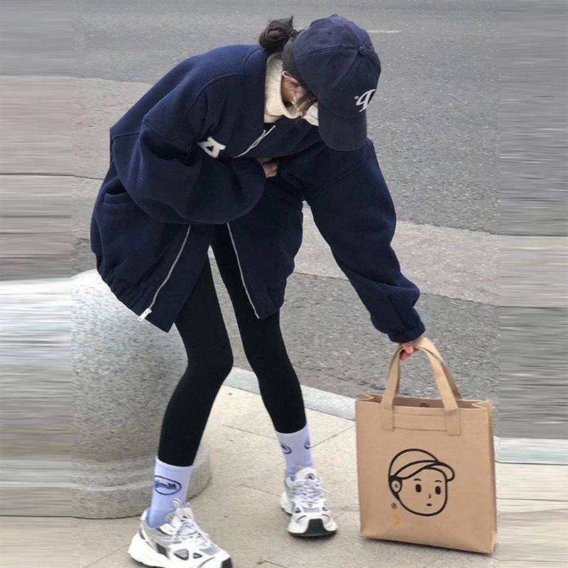 Women's Sweatshirt, Early Autumn Fashion New Style, High-end And Super Stylish Cardigan Jacket Top InsKFZQ8299_ecoleips.com