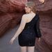 Foreign Trade Hot-Selling Style Plus Size Black Bodycon European And American Women's Clothing Single Piece Long_ecoleips.com