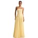 Women's Elegant Halter Neck Dress with Tie up Backless Suspender European American Style Slim Waist Ruched Design Cross Border E Commerce_ecoleips.com