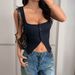 Women's Clothing Y2K Spicy Girl Style Sleeveless Camisole Button Down Vest Women's Summer Top Fashion For Formal & Casual For Women_ecoleips.com