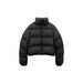 girl Girl Brown Kendall Jenner Short For Women 2025 New White Duck Down Puffer Jacket Winter Stand Collar Petite Coat_ecoleips.com