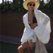 Women's Fashion Two Piece Set Style Cotton Tie Up Long Sleeved Cardigan Top And Shorts_ecoleips.com