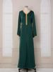 Verve MT058 Dubai Evening Muslim Clothing Dress Rhinestone Fashion Street Robe_ecoleips.com