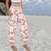 Women's Clothing Loose High Waist Printed Casual Trousers_ecoleips.com