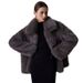 The 2025 Autumn/winter Solid Color Fur Coat Women's Coat Has An Elegant Temperament_ecoleips.com