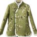 girl Plus Size Fleece-Lined Thickened Suede Jacket For Winter Hot-Selling Rabbit Fur Trim Stylish Floral Cheongsam Cotton_ecoleips.com