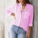 Women's Clothing Tops Loose Casual Long Sleeved Shirts For Women_ecoleips.com