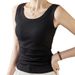 Women's Versatile Ribbed Sleeveless T-Shirt Camisole Sports Base Layer Top Comfortable New Spring Summer Autumn_ecoleips.com