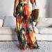 Women's Clothing Bohemian Coconut Palm Beach Pants Quick Drying And Water Resistant Summer Thin Seaside Holiday Style Cool Pants_ecoleips.com