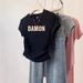 White Off-Shoulder Short-Sleeved T-Shirt Women's Slim Fit Trendy Design Summer New Style Top_ecoleips.com