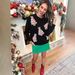 Christmas Tree 3D Embroidered Sweatshirt – Festive Glitter Pullover For Women (S/M/L/XL, Black/Green/Red)_ecoleips.com