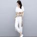 Fashion Sports Suit For Women Plus Size 2025 Summer New Stylish Loose Slimming Casual Short Sleeve Two-Piece Set_ecoleips.com