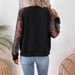 Elegant Women's Lace-Trimmed Baseball Jacket With Long Sleeves – Stylish & Comfortable Outerwear For Fall & Winter_ecoleips.com