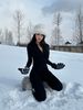 Spicy girl style sports tight fitting for women in autumn winter, with thick fleece base and long sleeved jumpsuit as_ecoleips.com